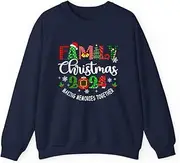 [VidiAmazing] Family Christmas Matching Outfit Xmas Squad Santa Group ds017 T-Shirt