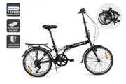 Fortis Shimano 7 Speed Urban Traveller 20" Foldable Bike