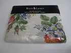 New Ralph Lauren MELISSA WHITE Floral Flat Sheet - King