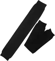 LOORGVEL Breathable Mesh Leg Warmers 2-pack Compression Sleeves for Women Football Socks Sleeves Ankle Support Leg Compression Sleeves Washable