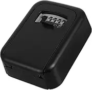 1 Set Wall Mount Key Lock Box Resettable Code Combination Keys Lock Box for Outdoor Use for Home Office and School Enhanced Security