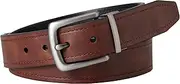 [FOSSIL] Men's Black Leather Brandon Belt
