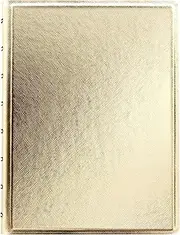 Filofax A5 Saffiano Refillable Notebook - Gold