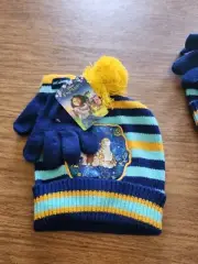Disney Encanto Striped Hat and Gloves Todder Size OSFM Child 2 Pc Set NWT