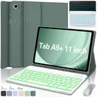 For Samsung Galaxy Tab A9+/A9 Plus 11" 2023/SM-X210 Backlit Keyboard Case Mouse