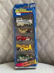 VINTAGE 1998 HOT WHEELS CRAZY CLASSICS III GIFT PACK 5 CAR SET TWANG ICE BREAKER