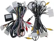Car Audio 16 Pin Car Wiring Harness 2011-2014 Compatible for Murano Adapter with Canbus Box 2Din Head Unit Stereo Plug Wiring Cable