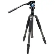 New Sirui T-024SK Compact Tripod with VA-5 Fluid Head, USA Dealer #43489
