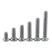 180Pcs M2.5 Stainless Steel SS304 Pan Head Hex Socket Screws Assortment Kits❤
