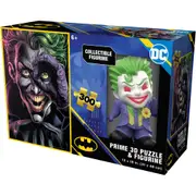 300pc Prime Joker 3D Jigsaw Puzzle 31x46cm w/ Figurine Kids/Children Game 6y+