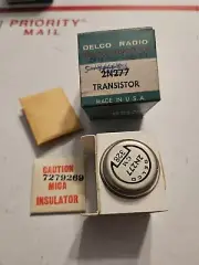 DELCO RADIO TRANSISTOR 2N277 Vintage Radio