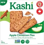 8 boxes Kashi Apple Cinnamon Flax with Quinoa 7 Grain Cereal Bars x10 each box
