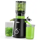 Juicer Machines, Cold Press Juicer with 4.35" Large Feed Chute Fit Whole