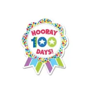 Creative Teaching Press Hooray 100 Days! Ribbon Reward Badge 36 ct. (CTP1800)