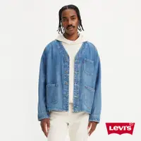 在飛比找蝦皮商城優惠-Levis 和服式牛仔外套 / 外露式鉚釘 / 特殊釘扣 /