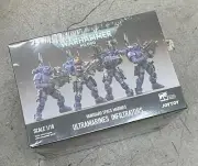 JT1293: JOYTOY Warhammer 40k 1/18 Space Marines Ultramarines Infiltrator (4 PK)