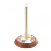 MacKENZIE CHILDS FLOWER MARKET PAPER TOWEL HOLDER BNIB