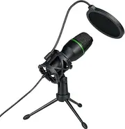 USB Microphone,Desktop USB Microphone | Plug-and-Play Design Electronic Equipment Accessory for Remote Video Conferencing Singing Game