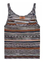Missoni Striped Fine-knit Tank - Multicoloured - 40 (UK8 / S) 40 (UK8 / S)