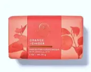 Orange Ginger Aromatherapy Shea Cleansing Soap Bar Bath Body Works 5oz energy