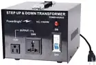 VC1500W PowerBright 1500W Step Up & Down Transformer / Converter