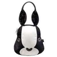 在飛比找森森購物網優惠-【Morn Creations】正版兔子側背包(L)黑白