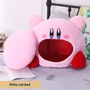 Kirby Cat Bed | Kawaii Cat Nest | Anime Cat Bed | Plush Cat Bed | Cute Cat House