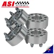 4PCS 50MM Wheel Spacers For Toyota LANDCRUISER PATROL PAJERO HILUX PRADO 6STUD (for: Toyota)