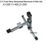 3D X-Y-Z axis Three-dimensional movement slide rails 57 stepper e