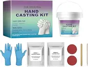 Hand Molding Kit | Sculpture Hand Casting Kit Couples with Gloves - Romantic Sculpture Mould Craft Set with Gloves for Men, Boyfriend & Girlfriend
