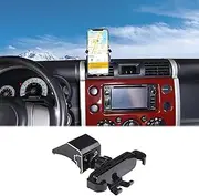 Car Phone Mount Fit Toyot@a FJ Cruiser 2007-2021 Car Center Console Air Outlet Cell Phone Holder Mount Dash Clip Dash Panel Cell Phone Holder Handsfree Air Vent Phone Stand for All Mobile Phones