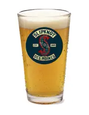 Slipknot - Rock and Roll - 16oz Pint Beer Glass Seltzer Barware Tea Cocktail 58
