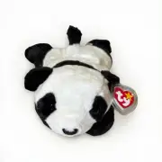 TY Beanie Buddies 1998 PEKING PANDA BEAR Plush Beanie New W/Tag
