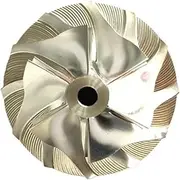 GT15-25 436563-0003 Turbocharger Aluminum 2024/Milling/Billet Compressor Wheel 37.68/56.03mm 6+6 Blades,Compatible With Cat 711736