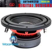 DD AUDIO SW10a-D4 10" SUB WOOFER 600W DUAL 4-OHM CAR SUBWOOFER BASS SPEAKER NEW
