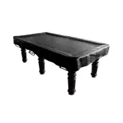 Formula Sports 7' Snooker/Billiards Pool Table Cover Dust Protector Vinyl Black