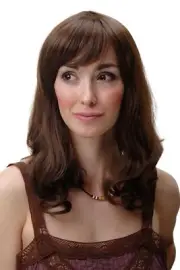 WIG ME UP Wig Women's Wig Medium Long Wavy Points Fringe Braun YZF-4382-8