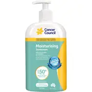 Cancer Council Moisturising SPF 50+ Sunscreen 500mL