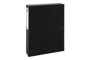 Marbig Heavy Duty Box Document File Organiser 75mm Footscalp Storage Black