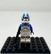 Lego Star Wars minifigure rare misprinted jet trooper
