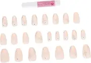DECORNIJIA 1Set Nail Art Stickers Removable Nail Decals for Manicure Ultra Thin Strong Durable Nail Art Supplies for Personal Professional Use Chic Designs Easy