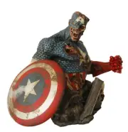 Marvel Zombies SDCC Comic-Con 2007 Colonel Captain America Bust . New Sealed