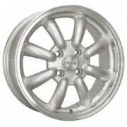16x7 Konig 35S Rewind Silver W/Machined Lip Wheel 4x4.5 (0mm) (for: Suzuki)