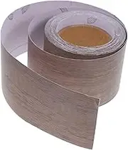 BAZEITFLOW 1Roll Furniture Border Repair Sticker Self Adhesive Grain Patch for Cabinets Doors Flexible Edging Banding for Home Easy DIY Application Cut to Durable