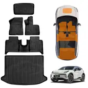 3D Floor Mats Boot Liner for Zeekr X 2024-2025 All Weather Heavy Duty Cargo Car Front Trunk Luggage Tray