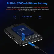Vikus LED Selfie Light, 60 LED 2000mAh Rechargeable, 3 Light Modes, Phone/Tablet/Laptop Clip On, Zoom Call TikTok Video Fill Light
