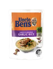 Uncle Bens Roasted Garlic Express Rice 250gm x 6
