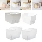 Kitchen Organizer Bin Pull Out Storage Basket Deep Seasoning Box Fridge