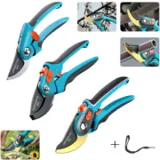 Professional Sharp Bypass Pruning Shears Tree Trimmers Secateurs Hand Pruner 6J