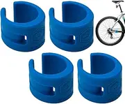 Bikes Chainstay Guard - Rubber Chainstay Protector | 4pcs Mountain Bikes Chain Guard | Rubber Bikes Chain Guard Tape Bicycles Frame Tape Guard for Bikes Chain Protective Sticker